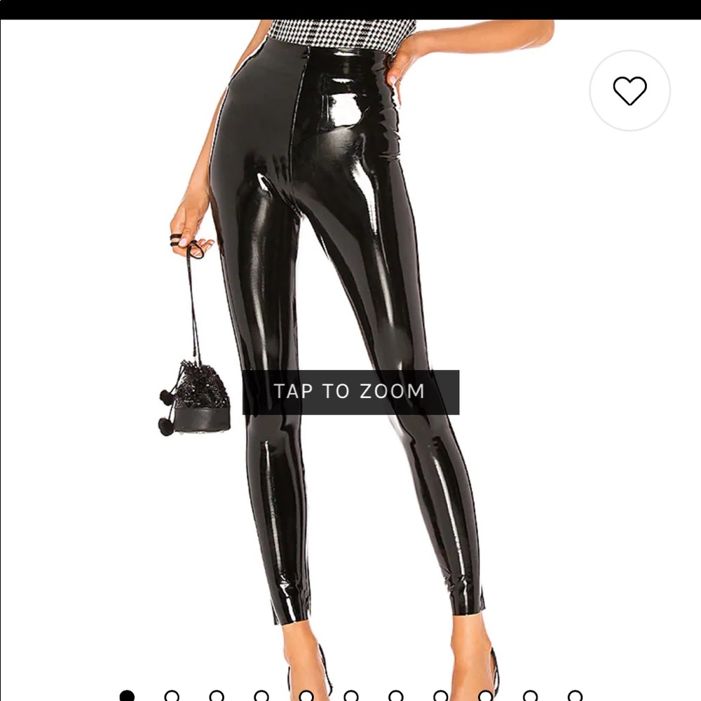 Brand New Perfect Control Patent Leather Legging in Black